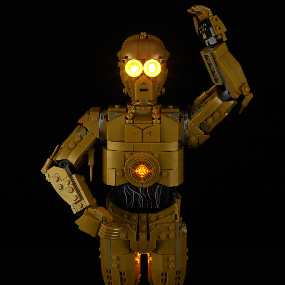 Beleuchtungsset für C-3PO 75398-Briksmax