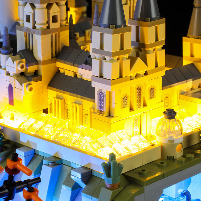 Lightailing-Lichtset für LEGO® Schloss und Gelände von Hogwarts 76419