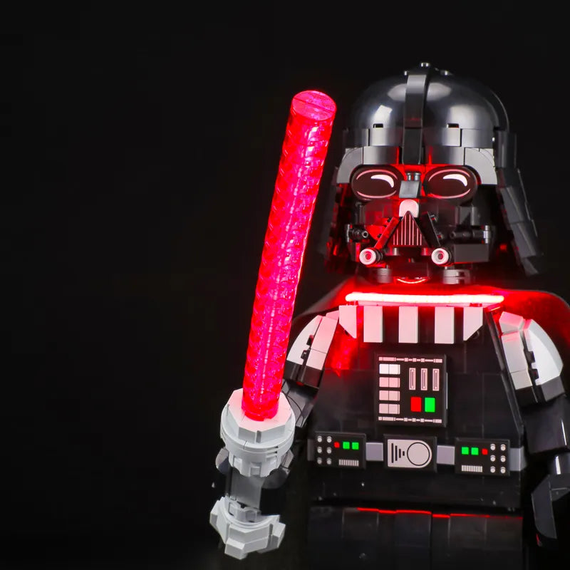Light kit for Up-Scaled Darth Vader Minifigure 75461 | Lightailing