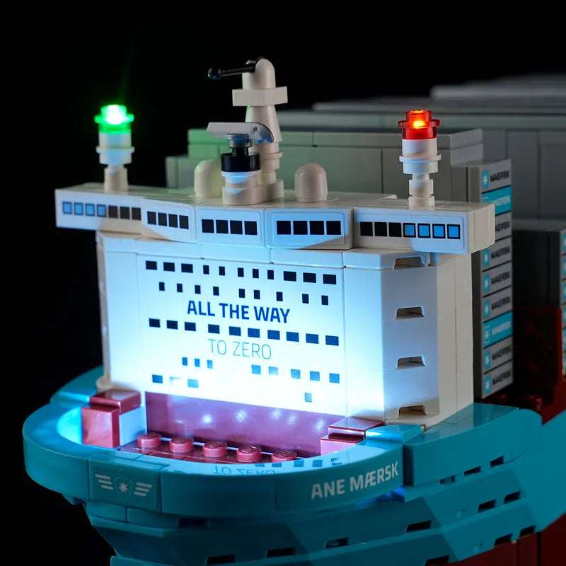 Licht-Set für Maersk Dual-Fuel Containerschiff 40955 – Briksmax 2.0