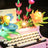 Light Kit for Typewriter with Flowers 31169- Lightailing