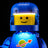 Beleuchtungsset für die vergrößerte blaue Astronauten-Minifigur 40921 – Briksmax 2.0