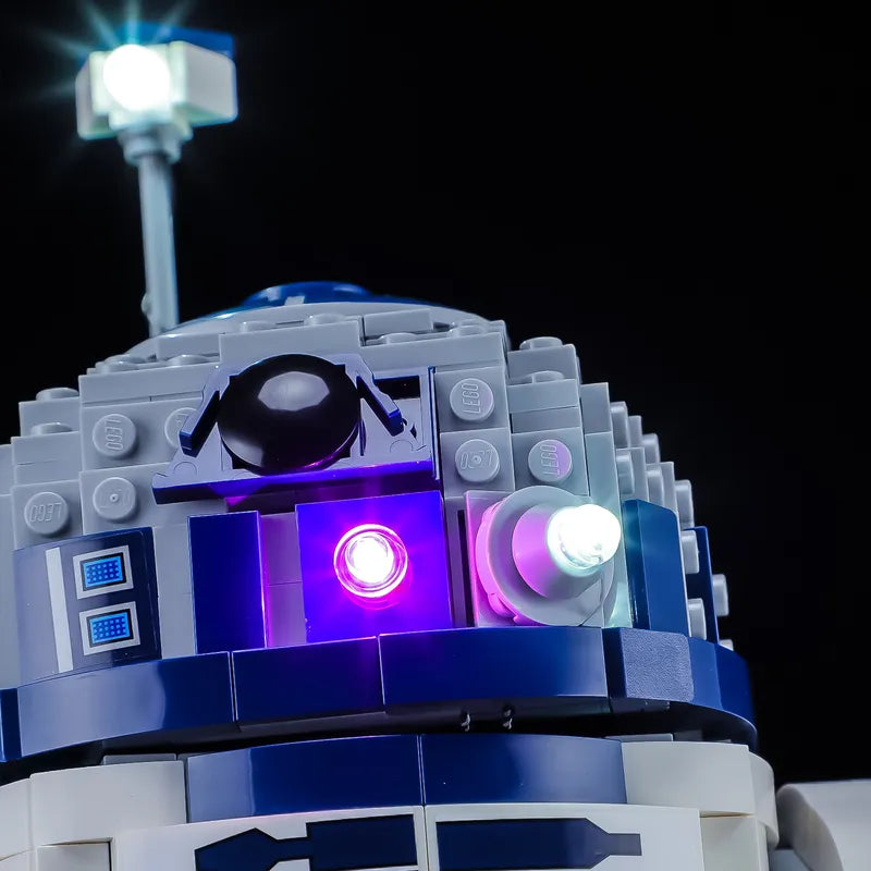 Beleuchtungsset für Star Wars R2-D2 75379 -Briksmax 2.0 | Touch-Steuerung