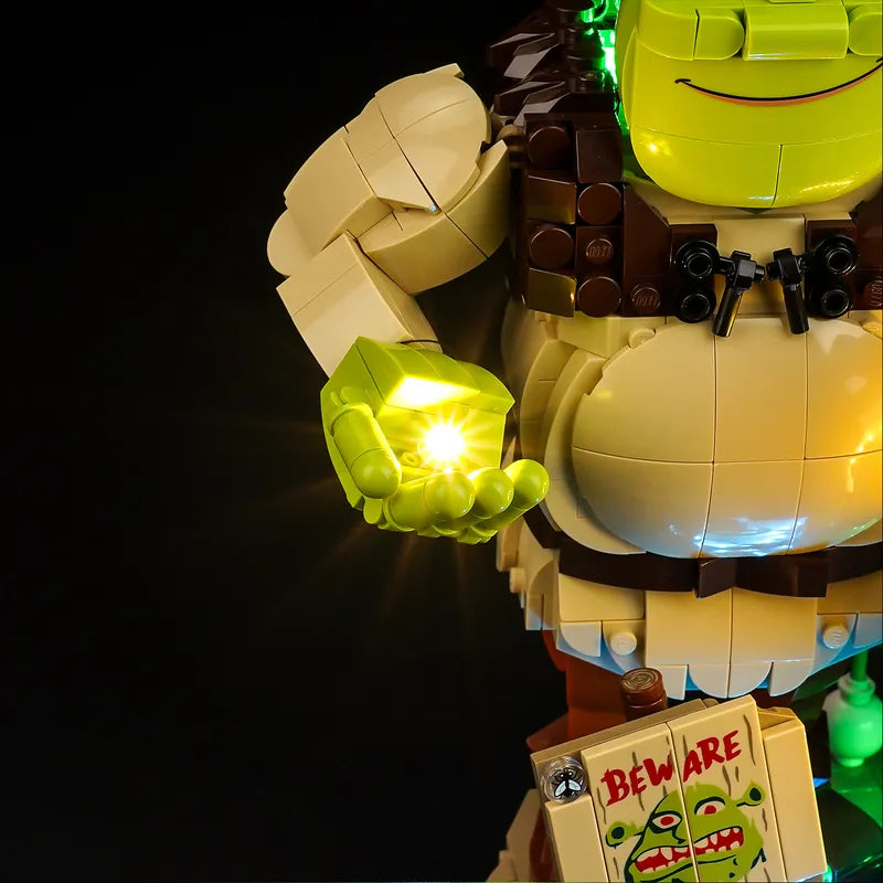 Light kit for Shrek, Donkey & Puss in Boots 72423 - Lightailing