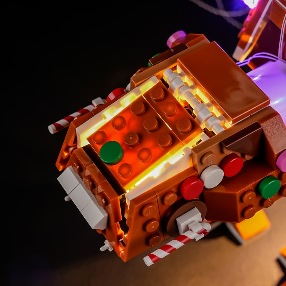 Beleuchtungsset für Gingerbread AT-AT Walker 40806- Lightailing