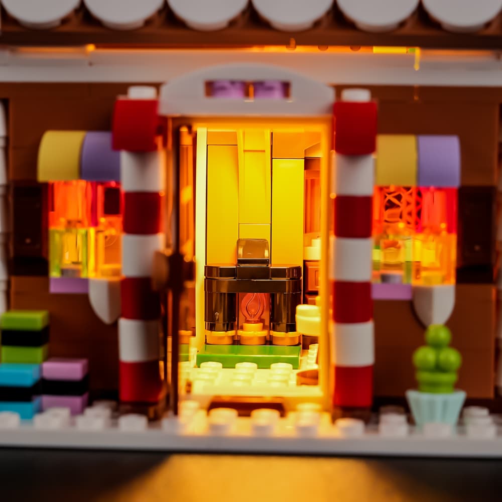 Lightailing Light Kit For LEGO Festive Gingerbread House #40809- 9