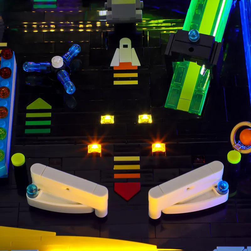 Light kit for Classic Space Pinball Machine 11374 – Dynamic Lighting Effects| Briksmax 2.0