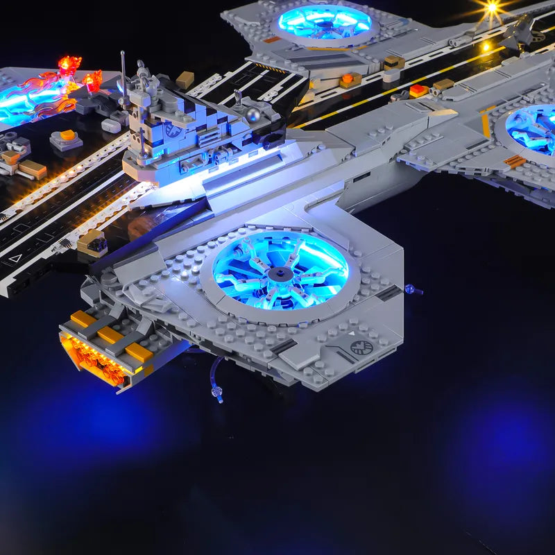 Light kit for S.H.I.E.L.D. Helicarrier 76354 - Briksmax