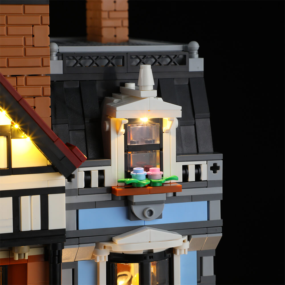 Briksmax 2.0 Light Kit For LEGO Tudor Corner 10350-9