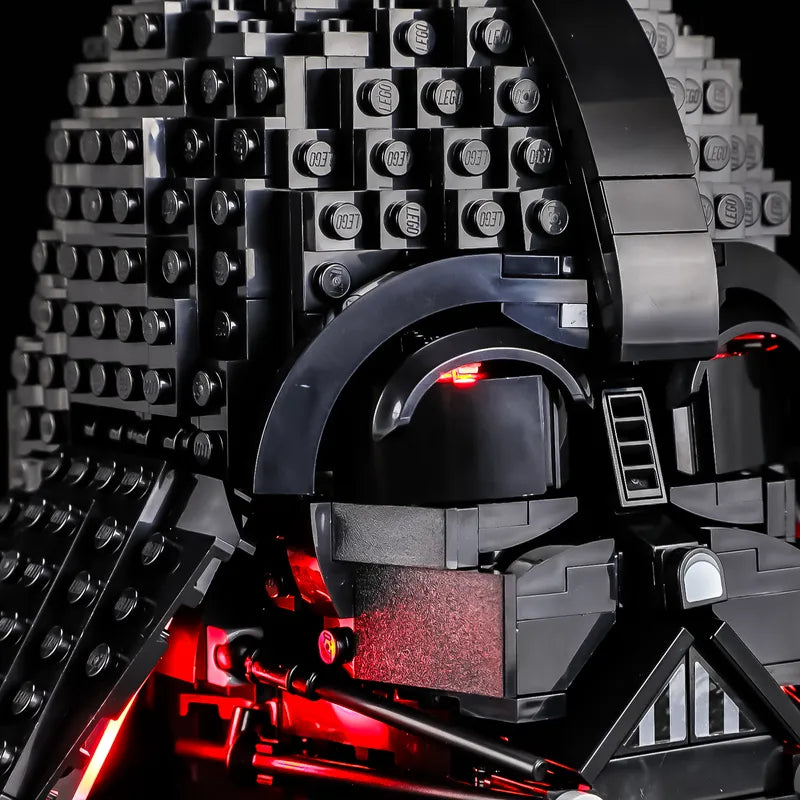 Beleuchtungsset für Darth Vader Helm 75304 (Wellensensor-Steuerung)-Briksmax 2.0