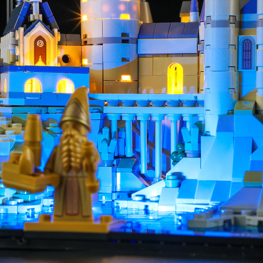 Beleuchtungsset für Schloss und Gelände von Hogwarts 76419-Briksmax
