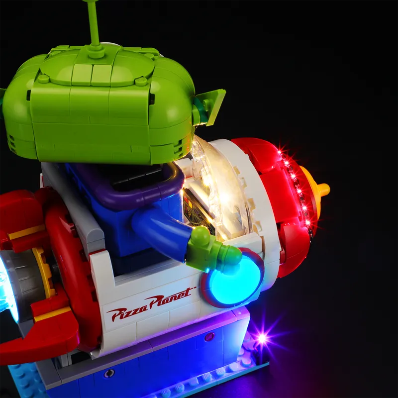 Light Kit for Alien with Pizza Planet Rocket Ride 43307-Lightailing