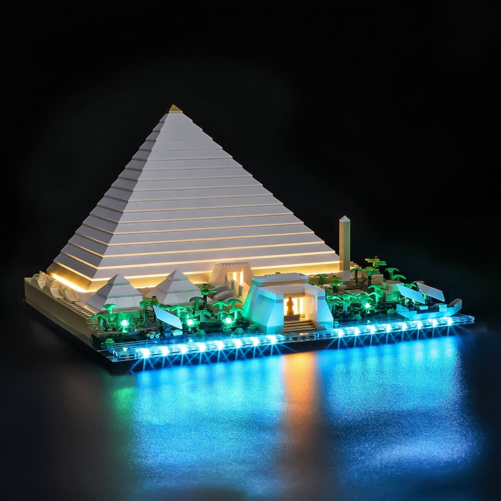 Light Kit for Great Pyramid of Giza 21058-Lightailing