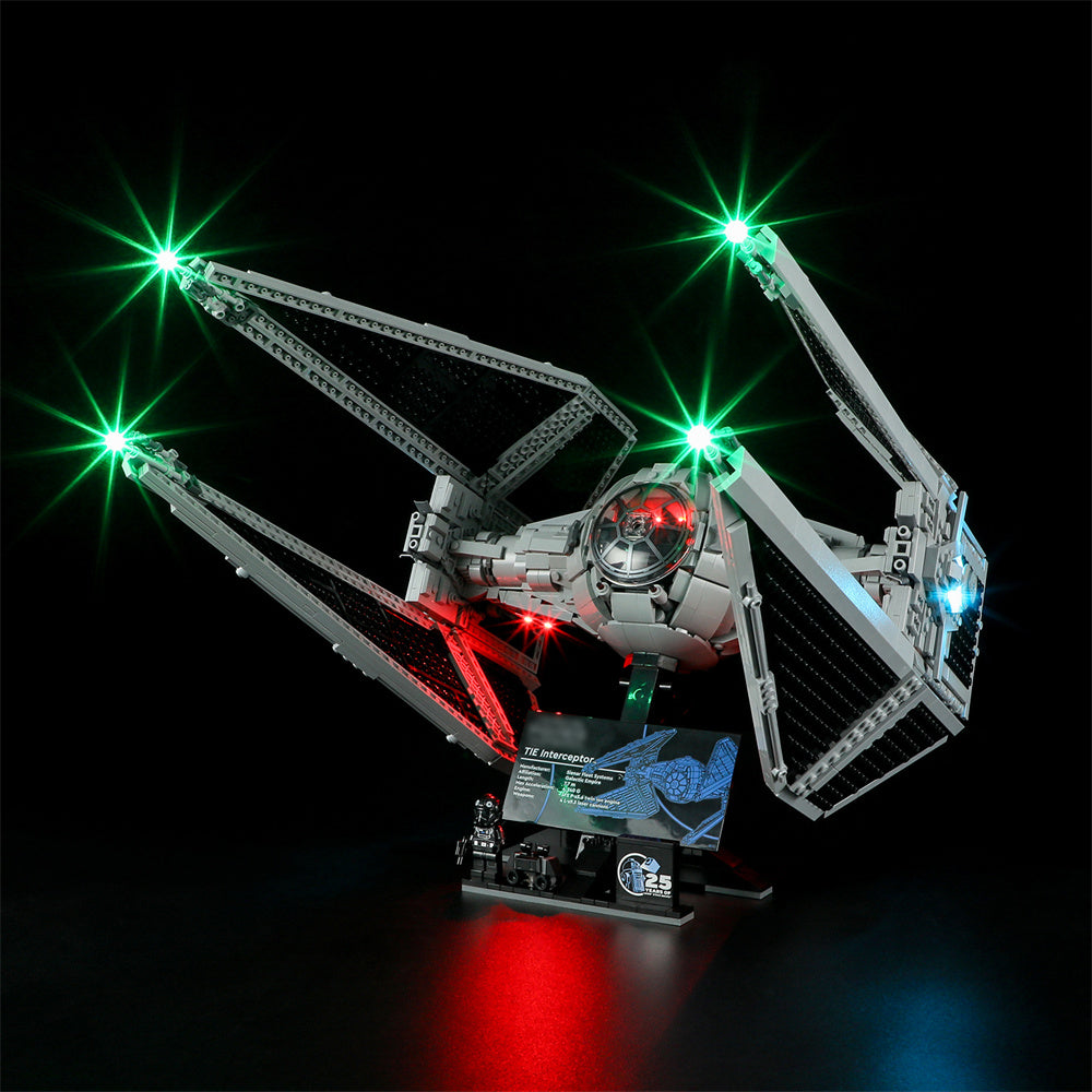 Lightailing Light Kit For LEGO UCS TIE Interceptor 75382-2