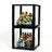 Compact 4-Tier Display Case for 72 LEGO® Minifigures (2 Pack)| BRIKSMAX