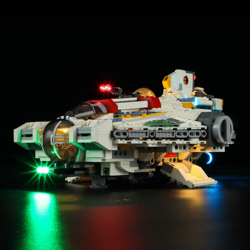 Beleuchtungsset für Ahsoka Ghost &amp; Phantom II 75357-Briksmax