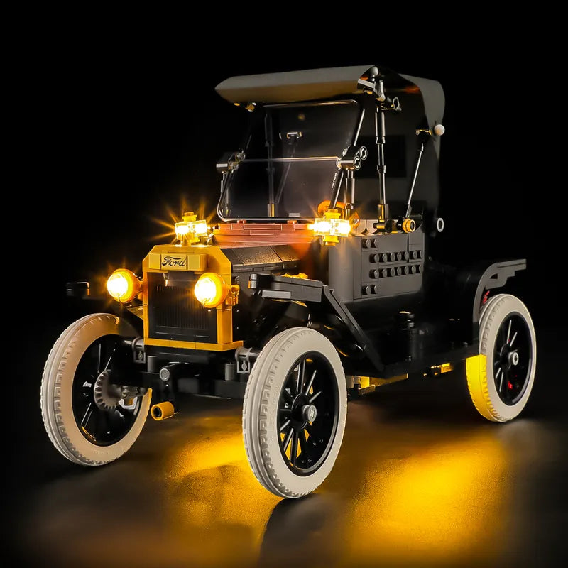 LEGO Ford Model T LED Lighting Kit | Vintage Car Display 11376