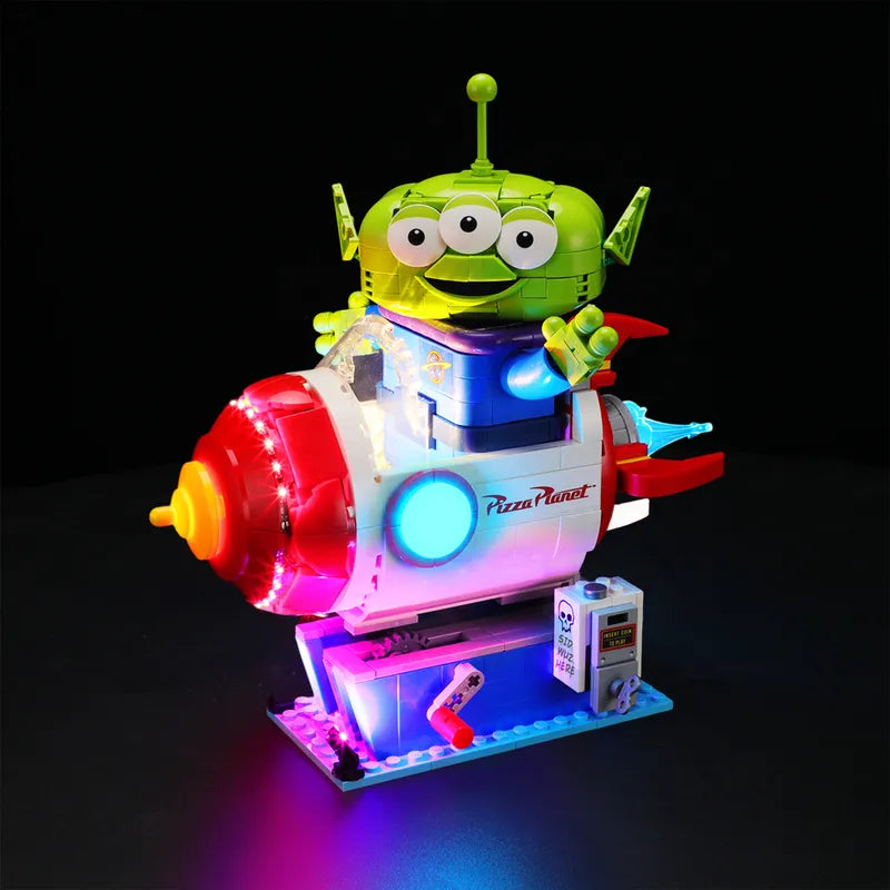 Light Kit for Alien with Pizza Planet Rocket Ride 43307-Lightailing