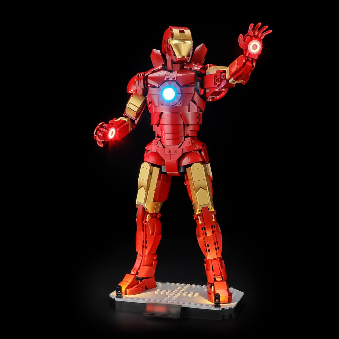 Light Kit for Iron Man Mark 3 Collectors' Edition 76344 - Lightailing