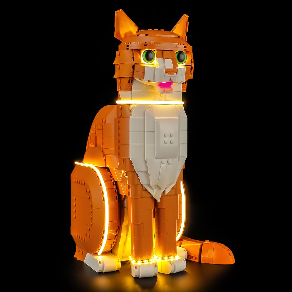 Licht-Set für Orange Katze 21376 - Briksmax 2.0