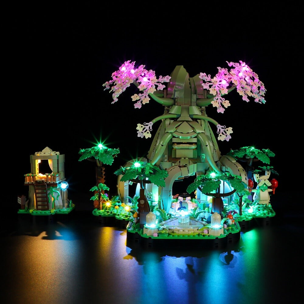 Light Kit For Great Deku Tree 2-in-1 (77092)-Lightailing