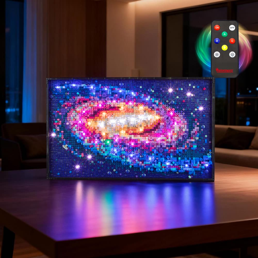 Lichtset für Die Milchstraße 31212 – Briksmax 2.0 (Fernbedienungsversion)