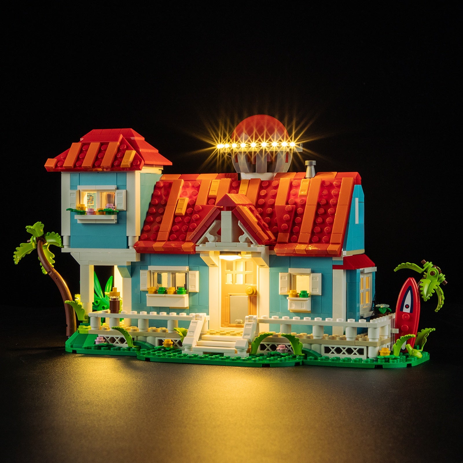 Light Kit for Lilo and Stitch Beach House 43268 -Briksmax 2.0