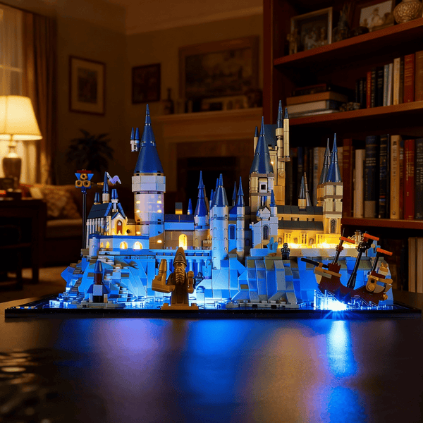 Beleuchtungsset für Schloss und Gelände von Hogwarts 76419-Briksmax