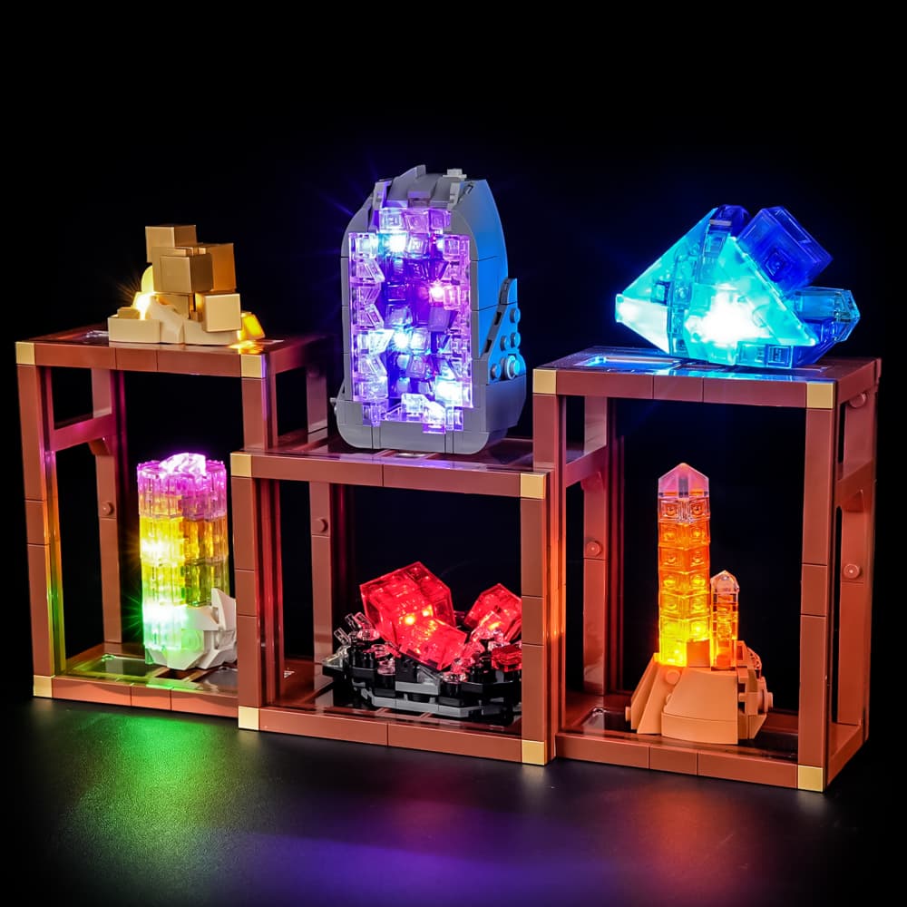 Beleuchtungsset für die Mineralienkollektion 21362 – Briksmax 2.0