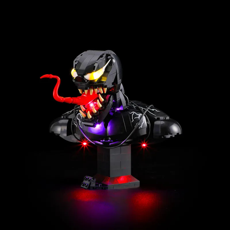 Light kit for Venom Bust 76356 | Lightailing