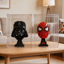 Display Case with Dust Cover(20 × 20 × 25 cm) | 2 Pack