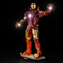 Light Kit for Iron Man Mark 3 Collectors' Edition 76344 - Briksmax 2.0