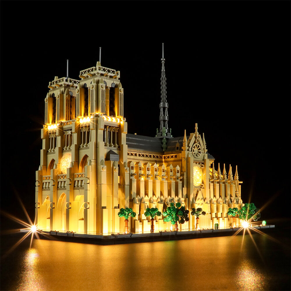 Lightailing Light Kit For LEGO Notre-Dame de Paris 21061-3