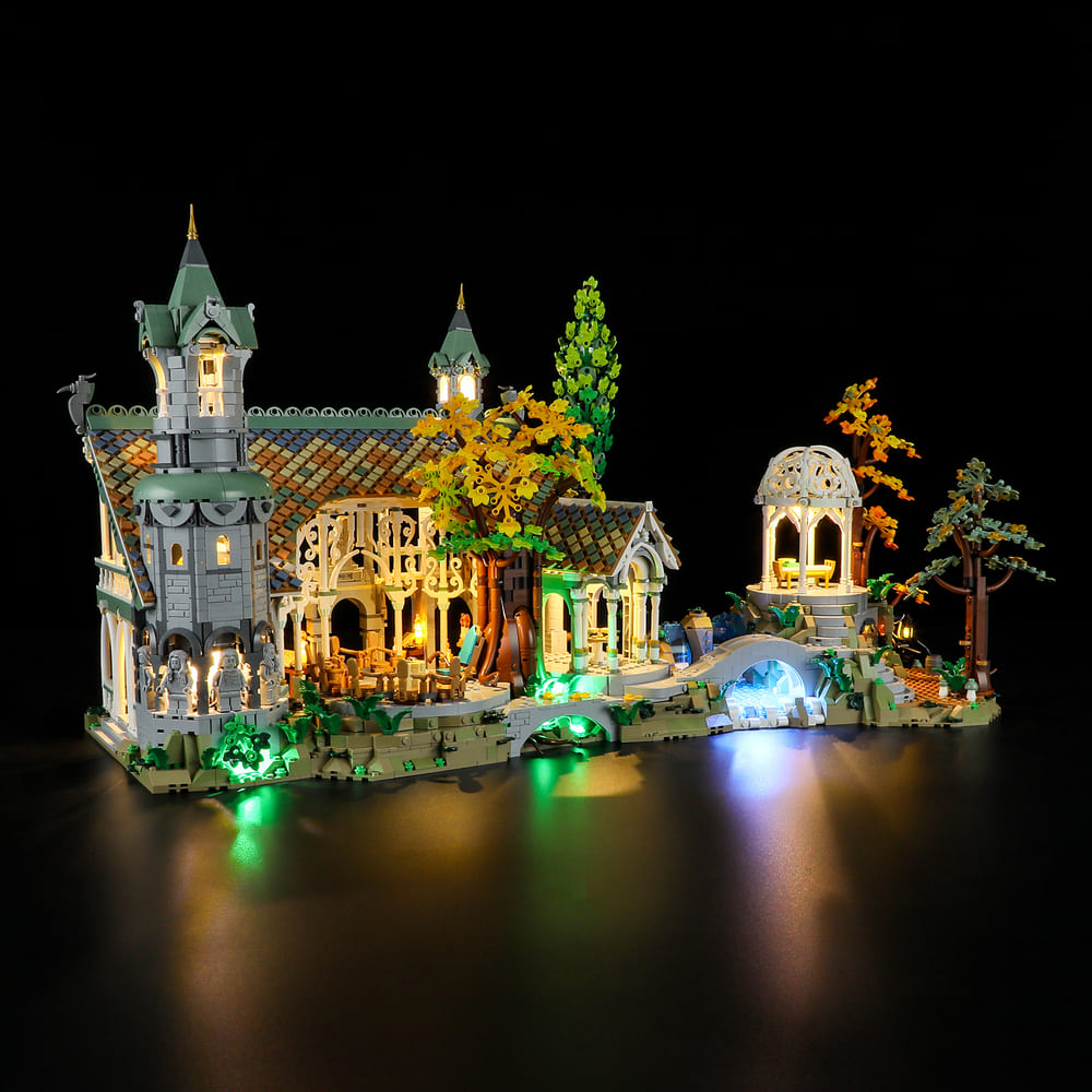 Light Kit for the Lord Of The Rings: Rivendell 10316-Lightailing