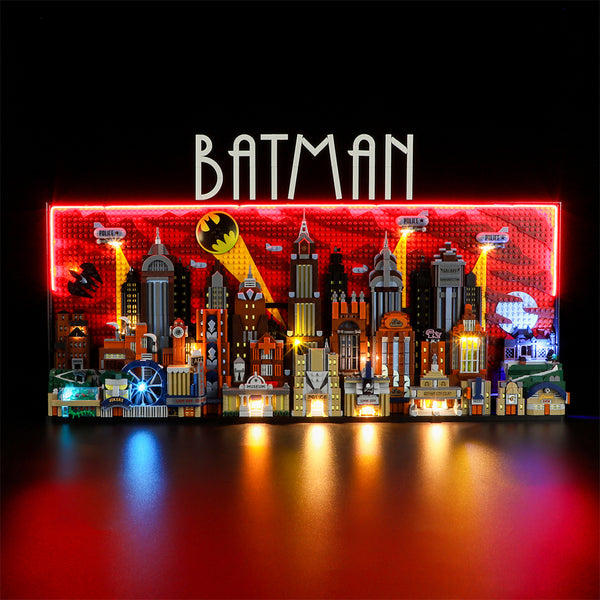 Light Kit For Batman: The Animated Series Gotham City 76271-Lightailing
