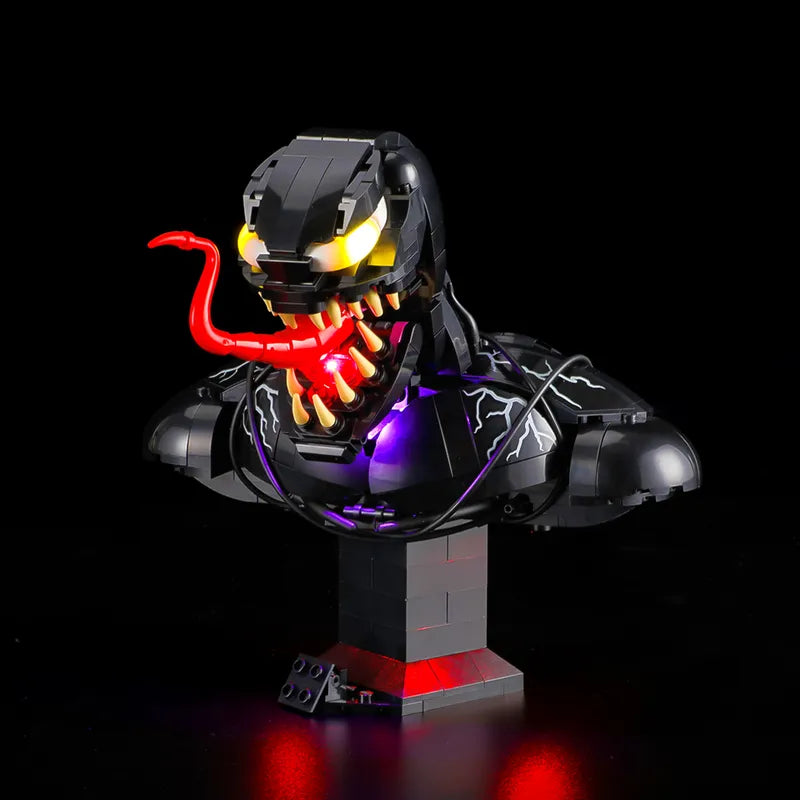 Light kit for Venom Bust 76356 | Briksmax 2.0