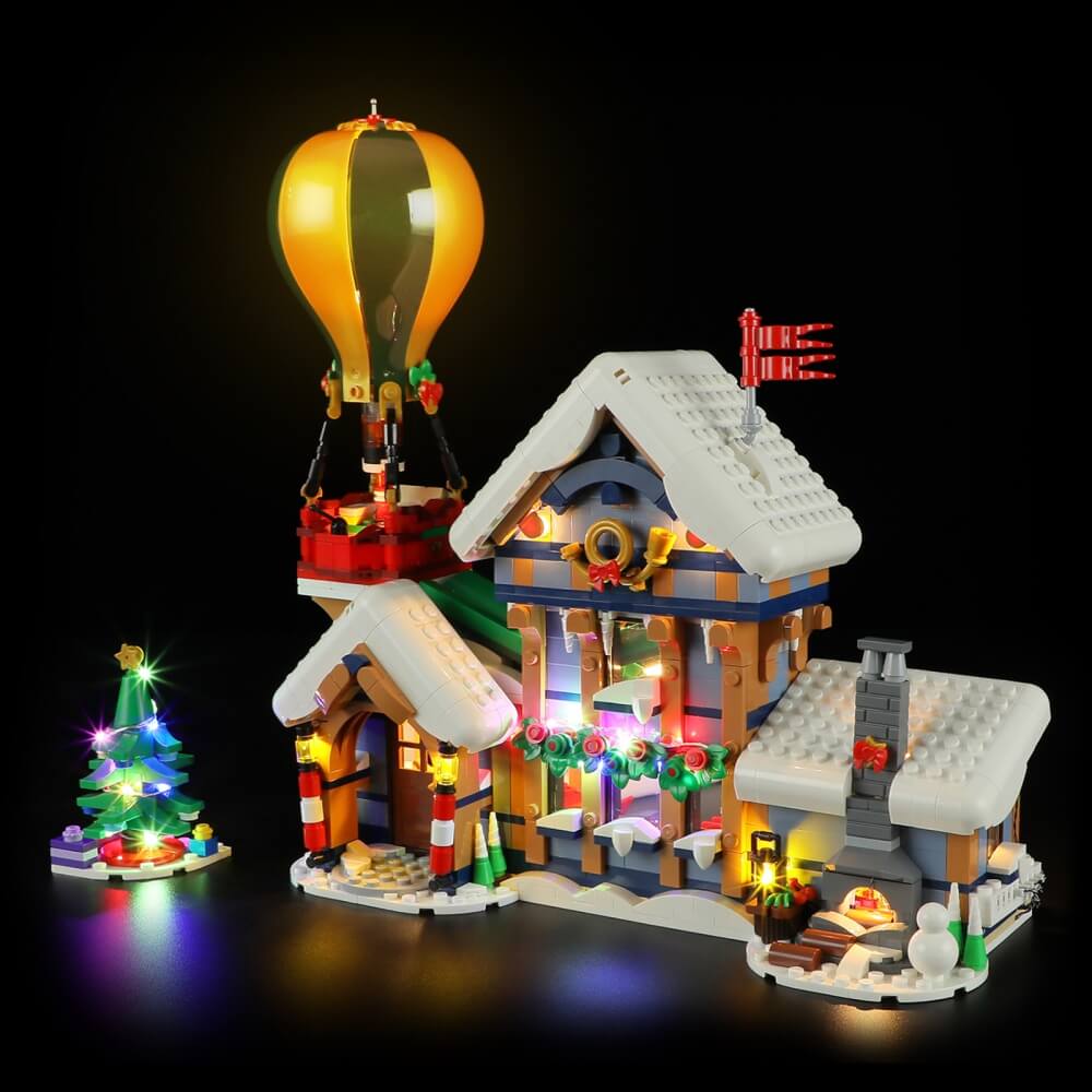 Light Kit for Santa's Post Office 10339 - Briksmax 2.0