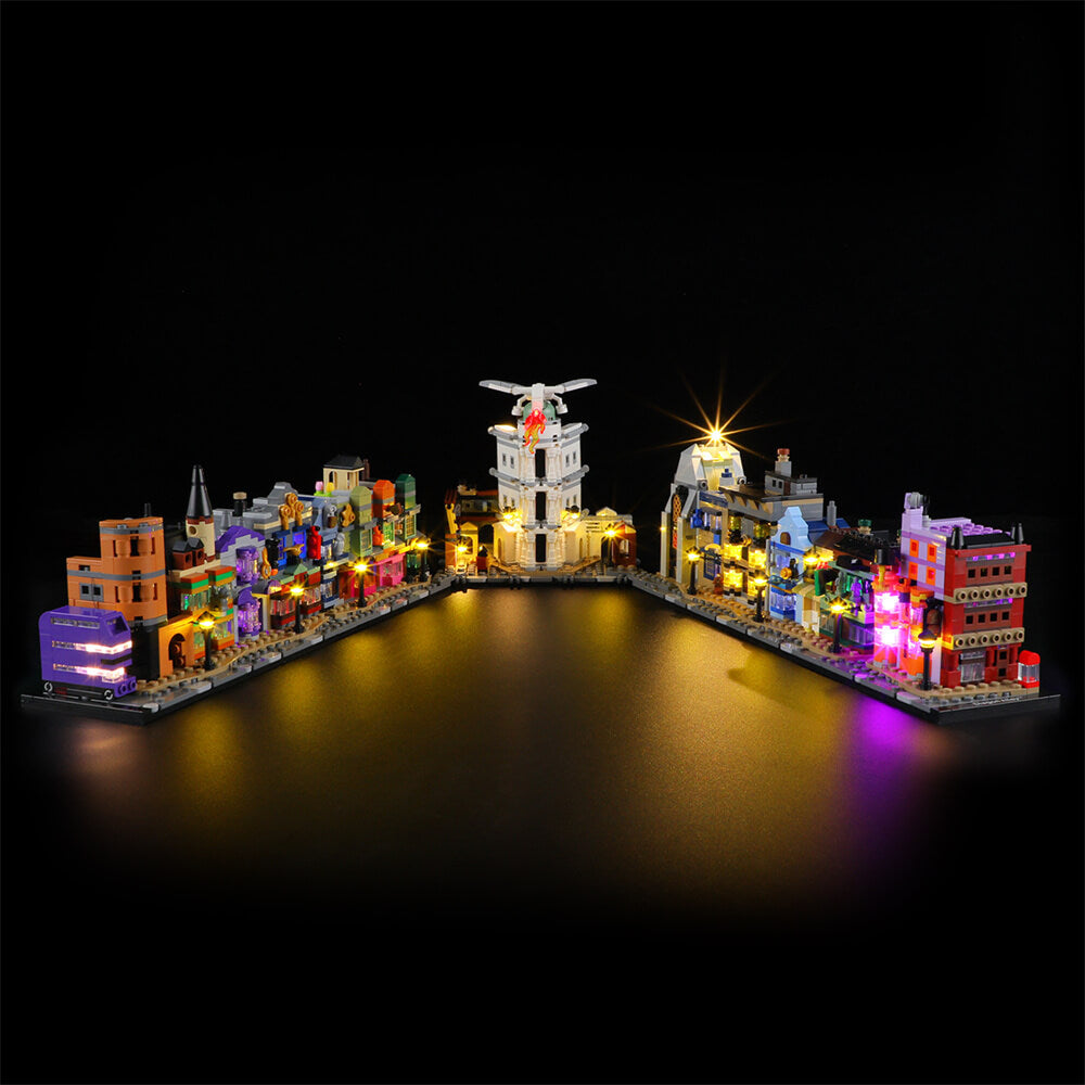 Lightailing Light Kit For LEGO Diagon Alley Wizarding Shops 76444 - 3