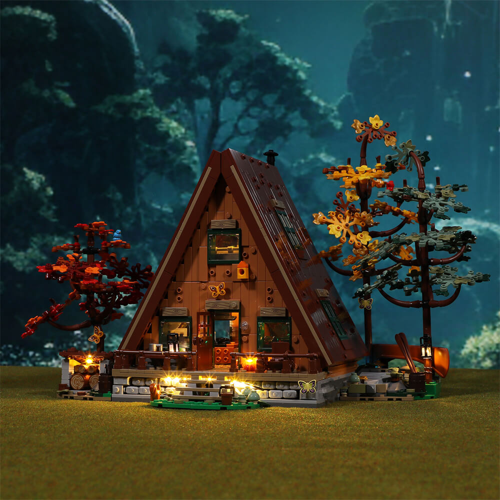 Light Kit For A-Frame Cabin 21338 - Briksmax 2.0