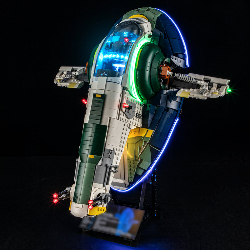 BriksMax 2.0 Light Kit For Jango Fett's Firespray-Class Starship