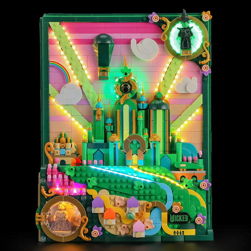 Light Kit For Emerald City Wall Art