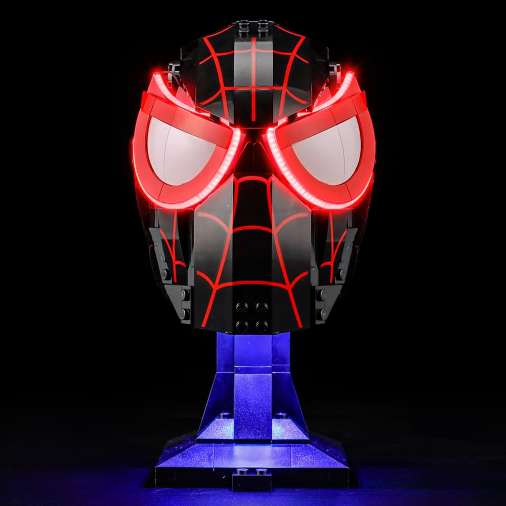 Lightailing Light Kit For LEGO Miles Morales' Mask #76329 - 3