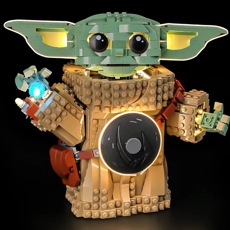 Light Kit for  Grogu (Mandalorian Apprentice) 75446 - Briksmax 2.0