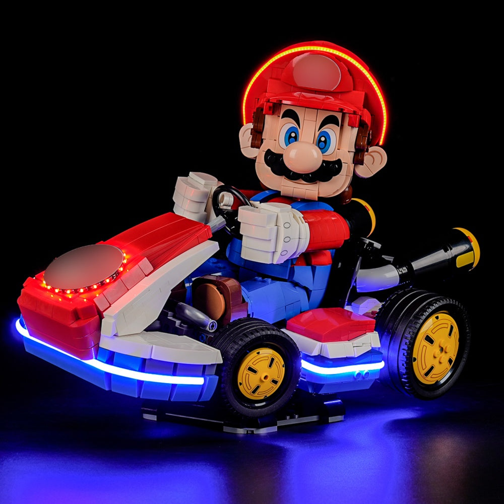 Beleuchtungsset für Mario Kart – Mario &amp; Standard Kart 72037 - Briksmax 2.0