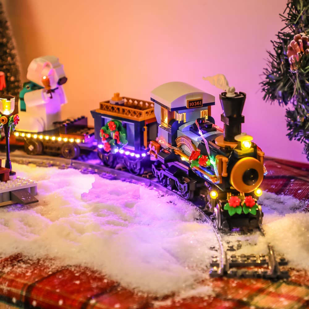 Light Kit for Holiday Express Train 10361- Briksmax 2.0