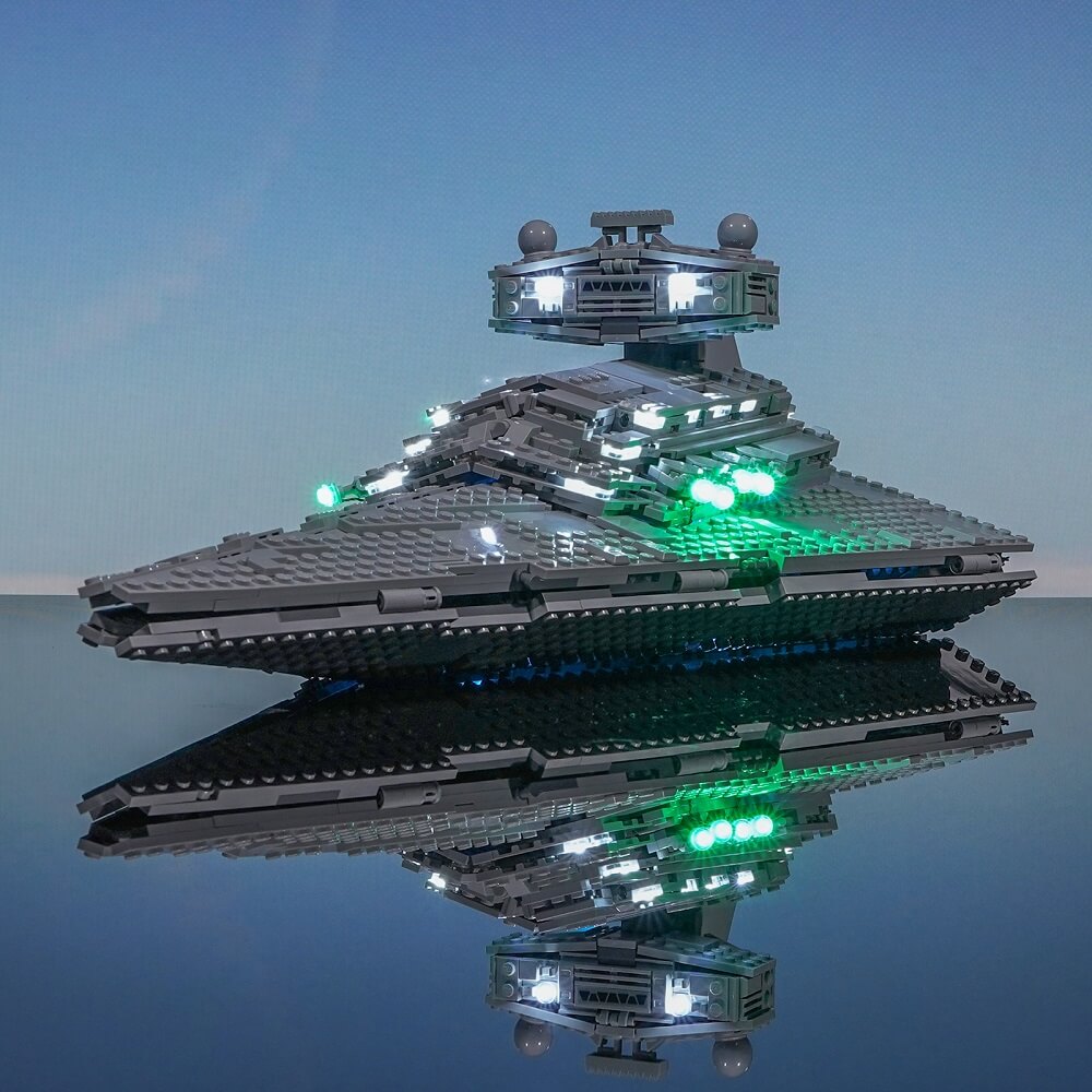Beleuchtungsset für Imperial Star Destroyer 75394 - Briksmax 2.0