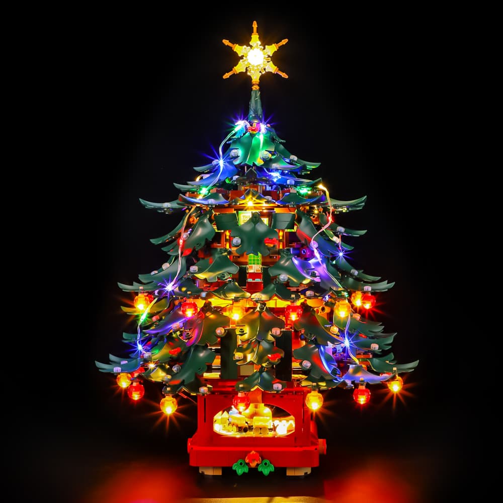 Lightailing Light Kit For LEGO Family Christmas Tree #41843- 4