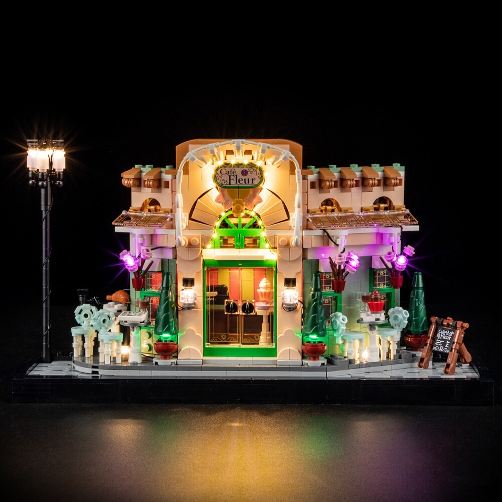 Lightailing Light Kit For LEGO French Café  #10362-3