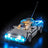 Light Kit for Time Machine from Back to the Future 77256 -Lightailing | Full Glow（High Brightness）