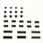 Cable Organizer Kit for Building Block Lighting – 28 Pieces